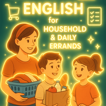 English for Household & Daily Errands